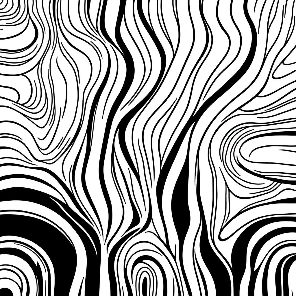 Easy Pattern Coloring Pages