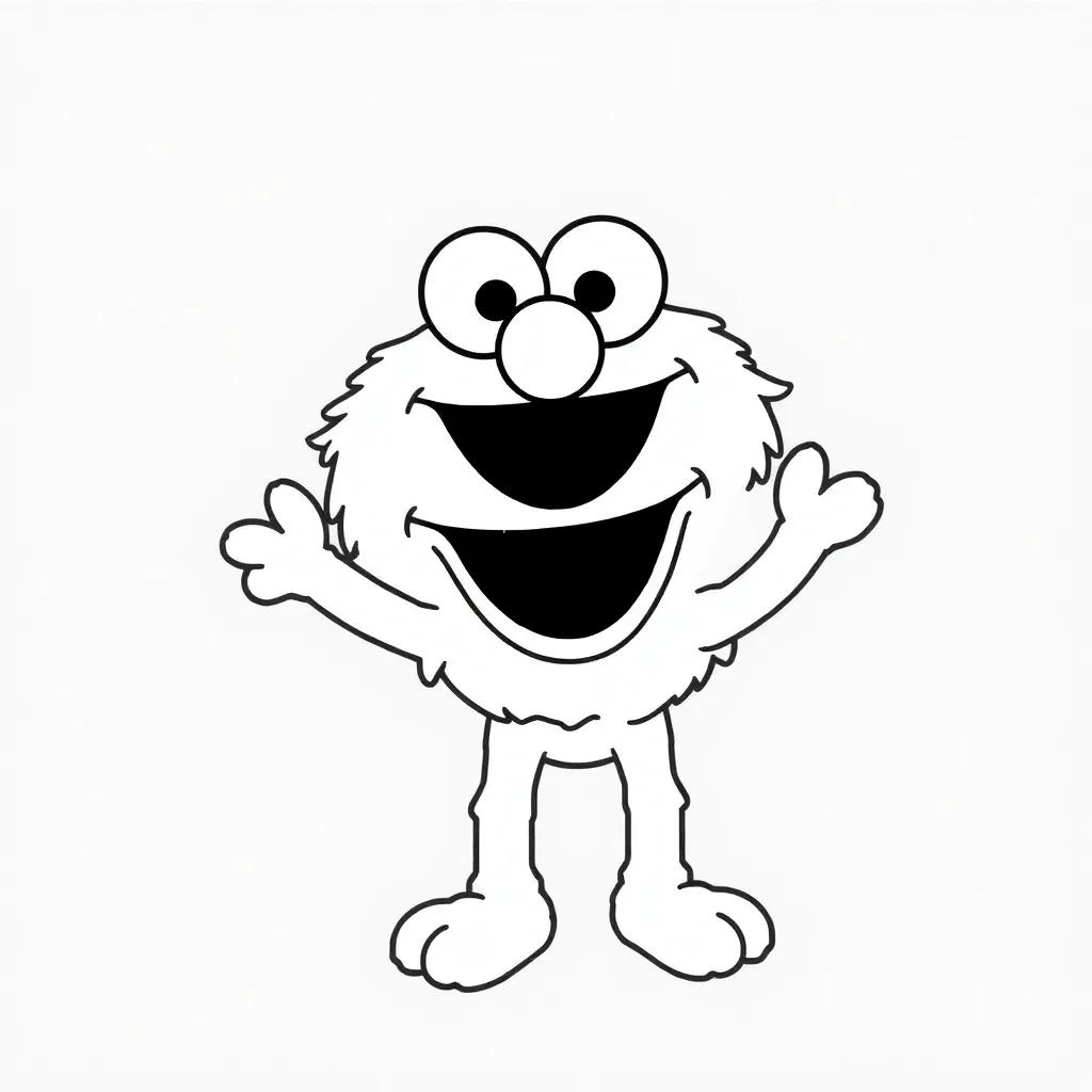 Elmo Coloring Pages Free Printable