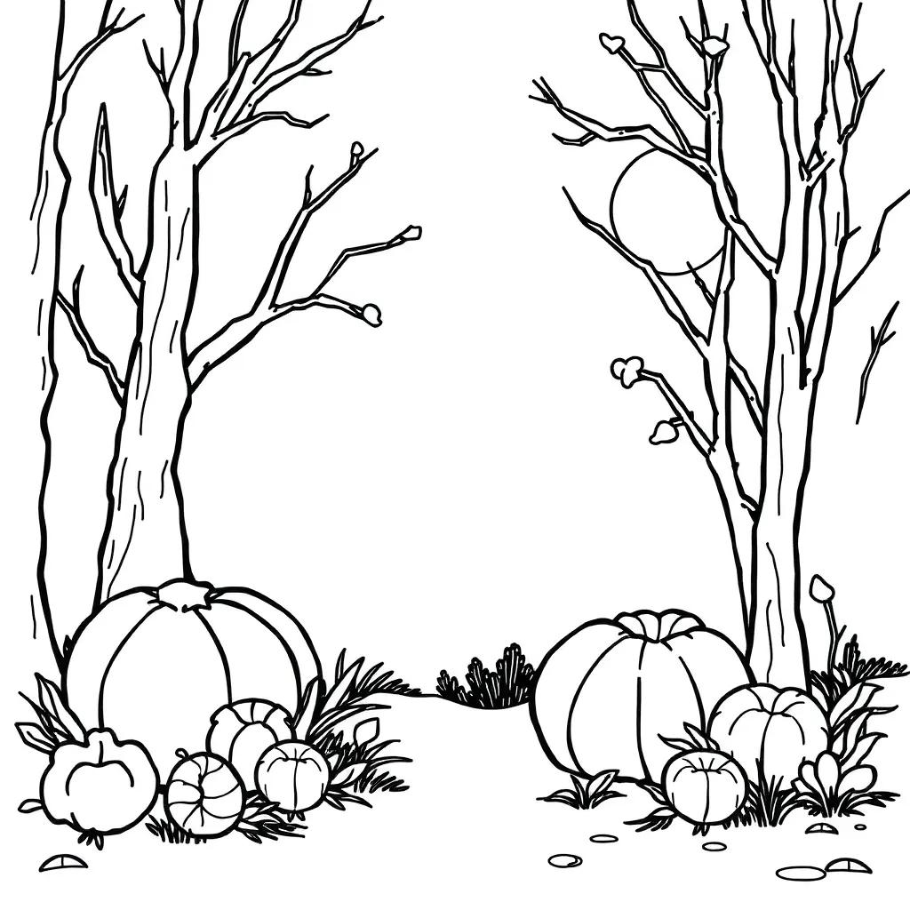 Fall Coloring Pages For Free