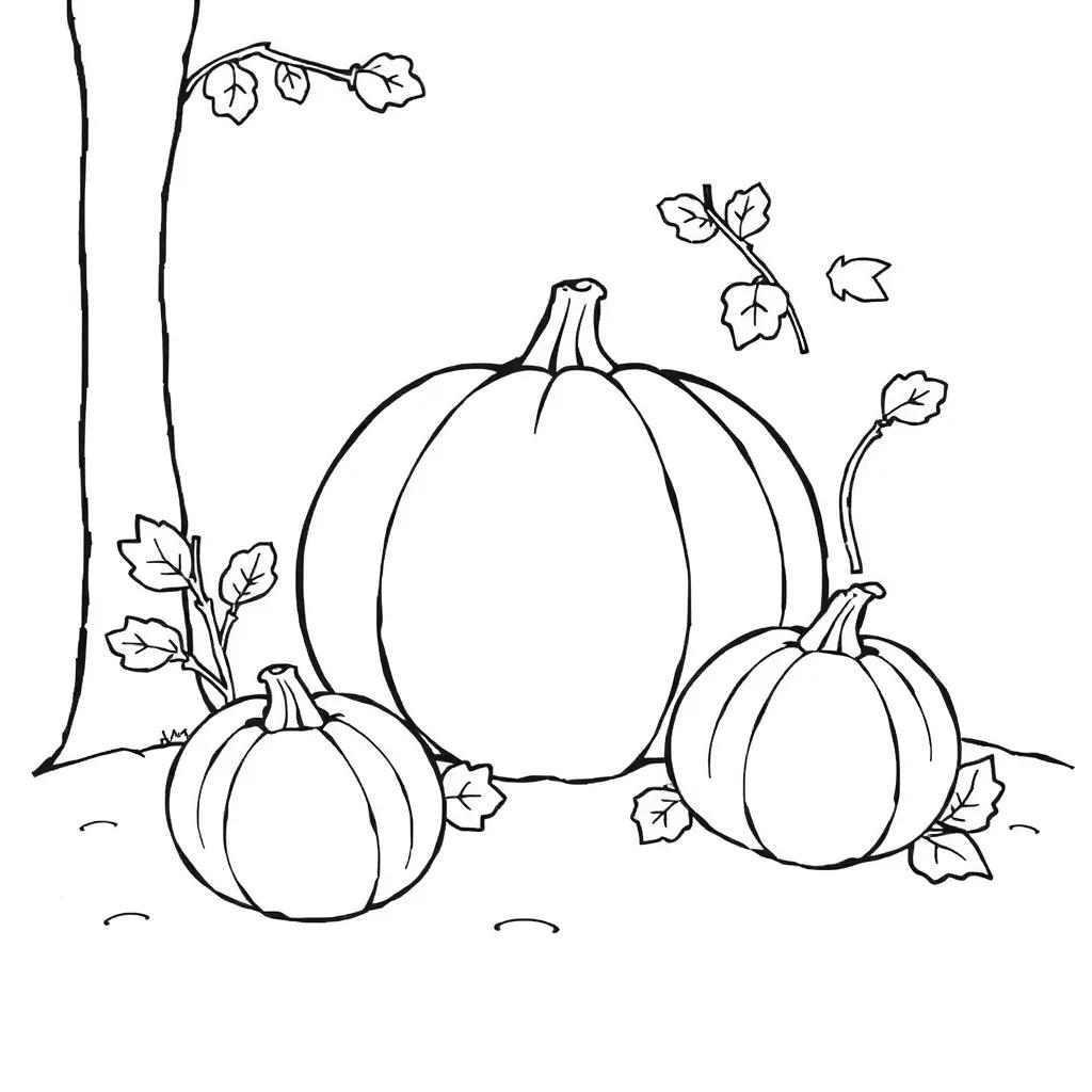 Fall Coloring Pages For Preschool
