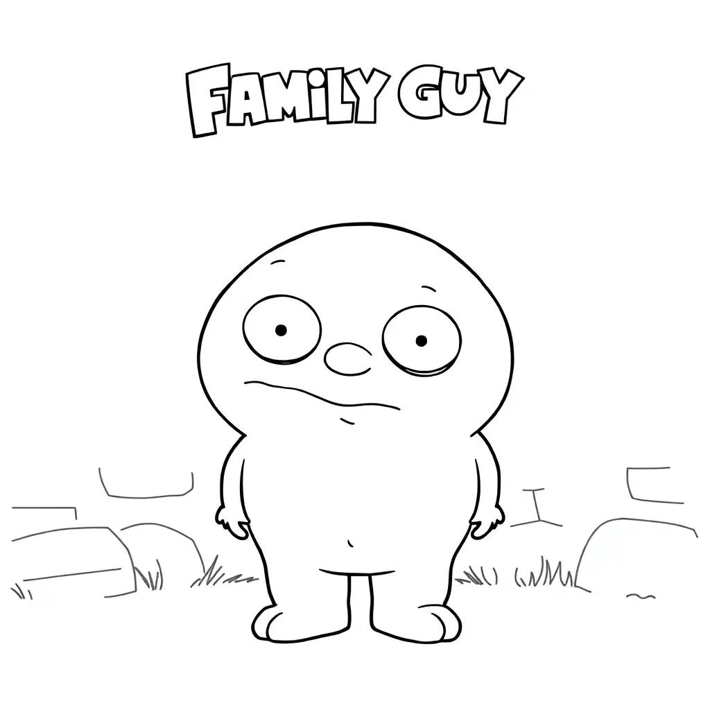 Family Guy Stewie Coloring Pages