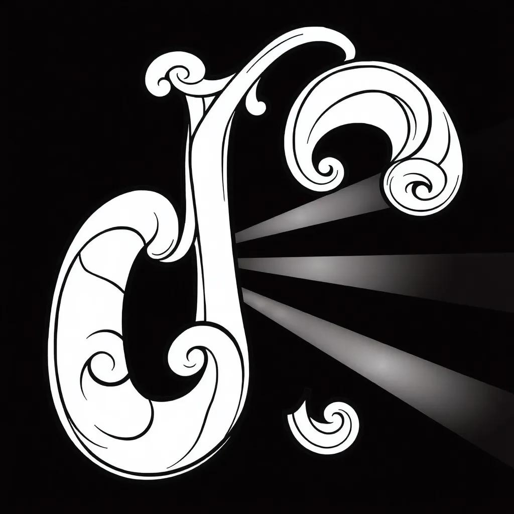 Fancy Letter Coloring Pages For Adults