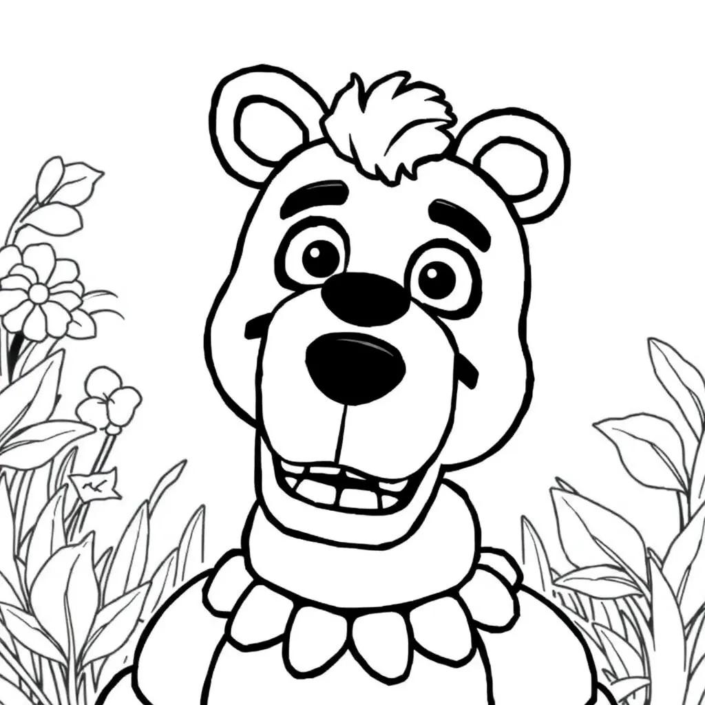 Fnaf 1 Coloring Pages