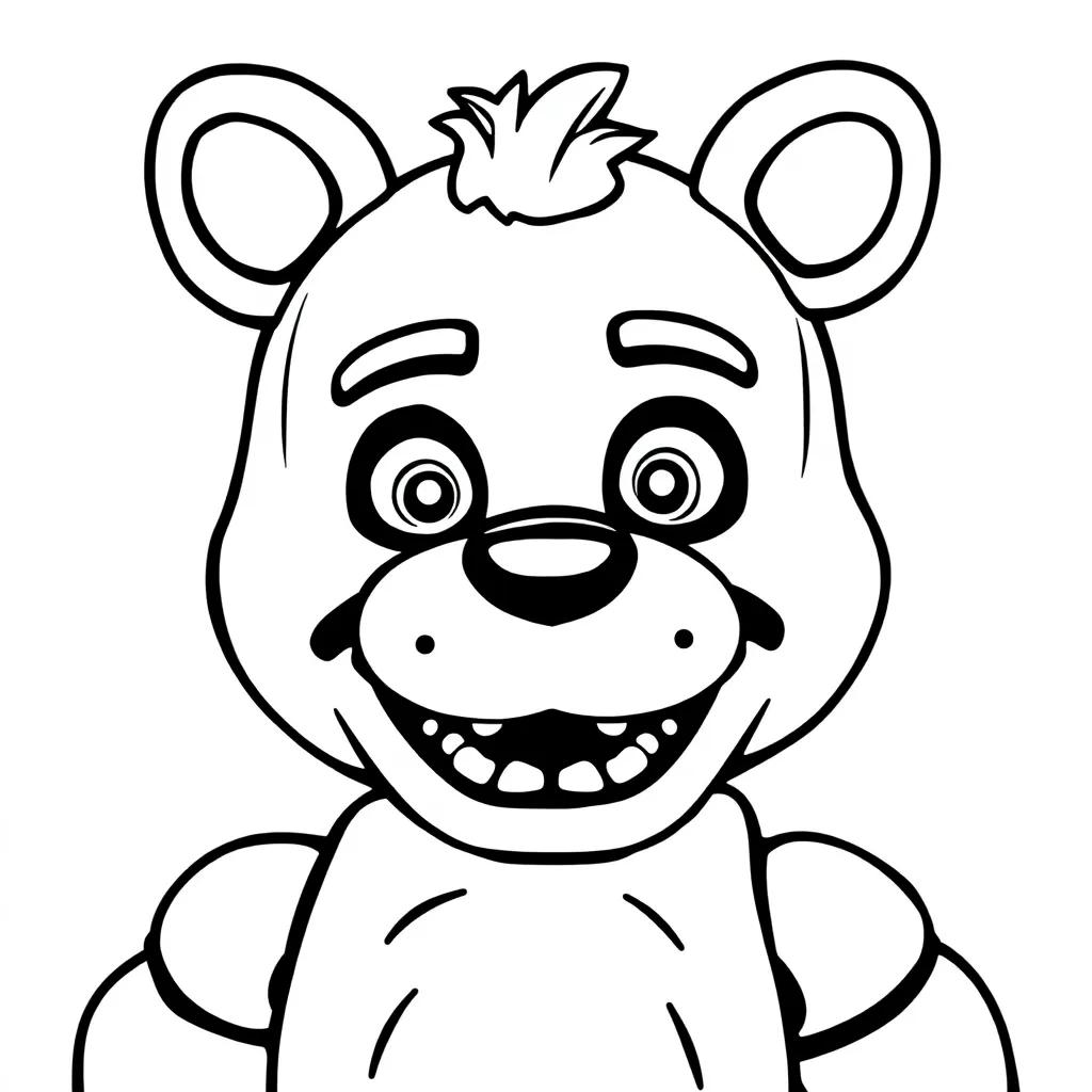 Fnaf Coloring Pages Freddy Fnaf Coloring Pages Freddy