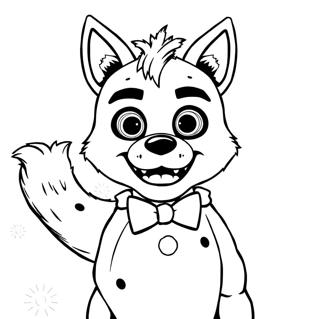 Foxy Fnaf Coloring Pages