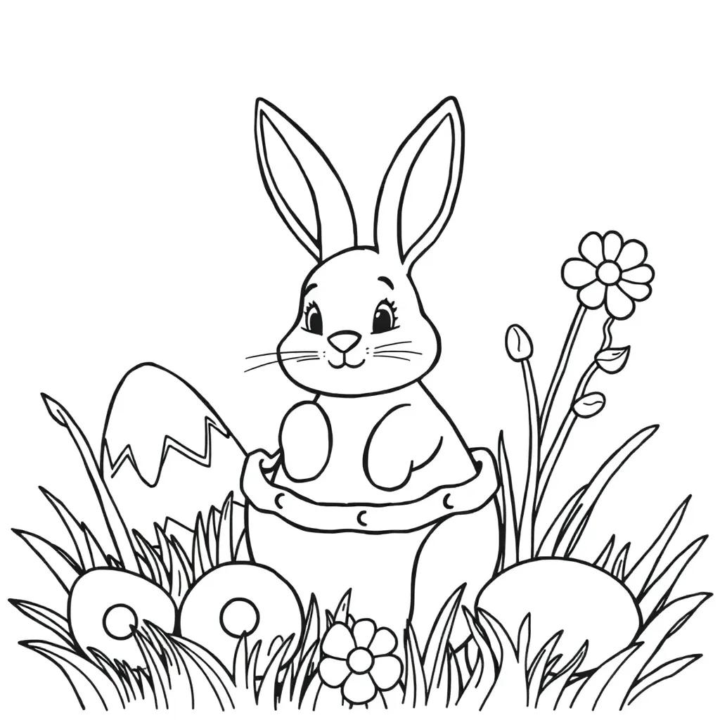 Free Printable Easter Coloring Pages For Kids