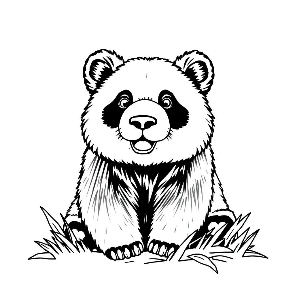 Free Panda Bear Coloring Pages