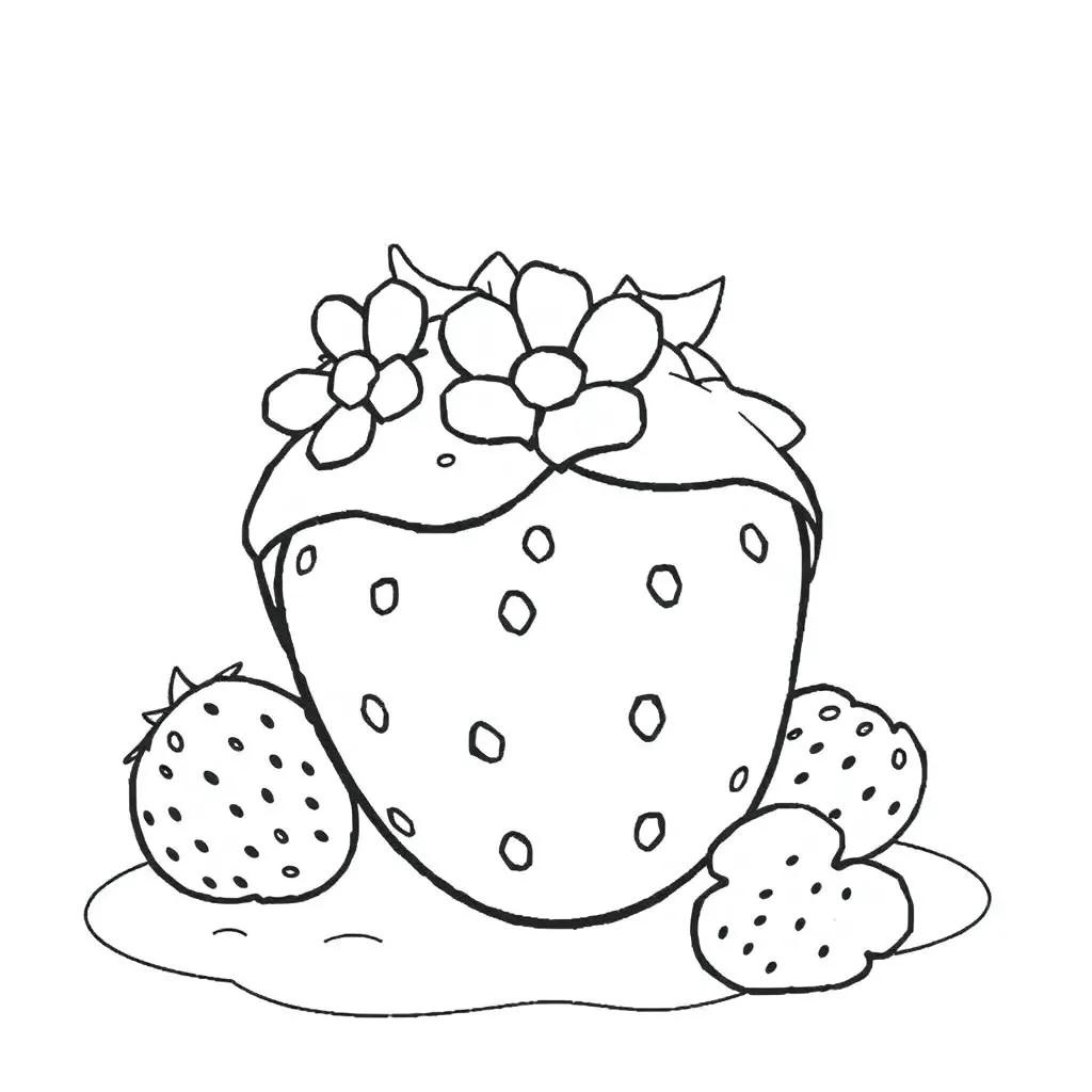 Free Printable Strawberry Shortcake Coloring Pages