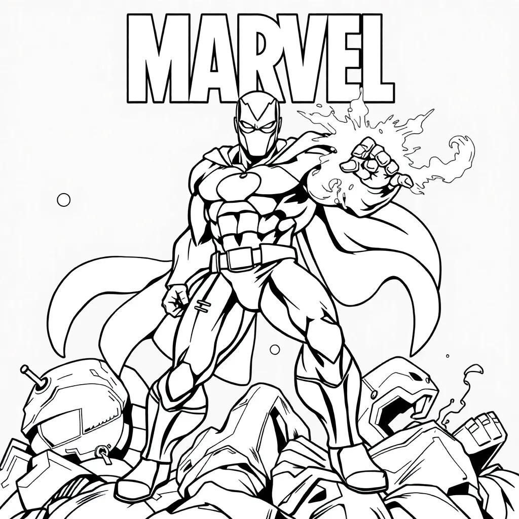 Free Marvel Coloring Pages