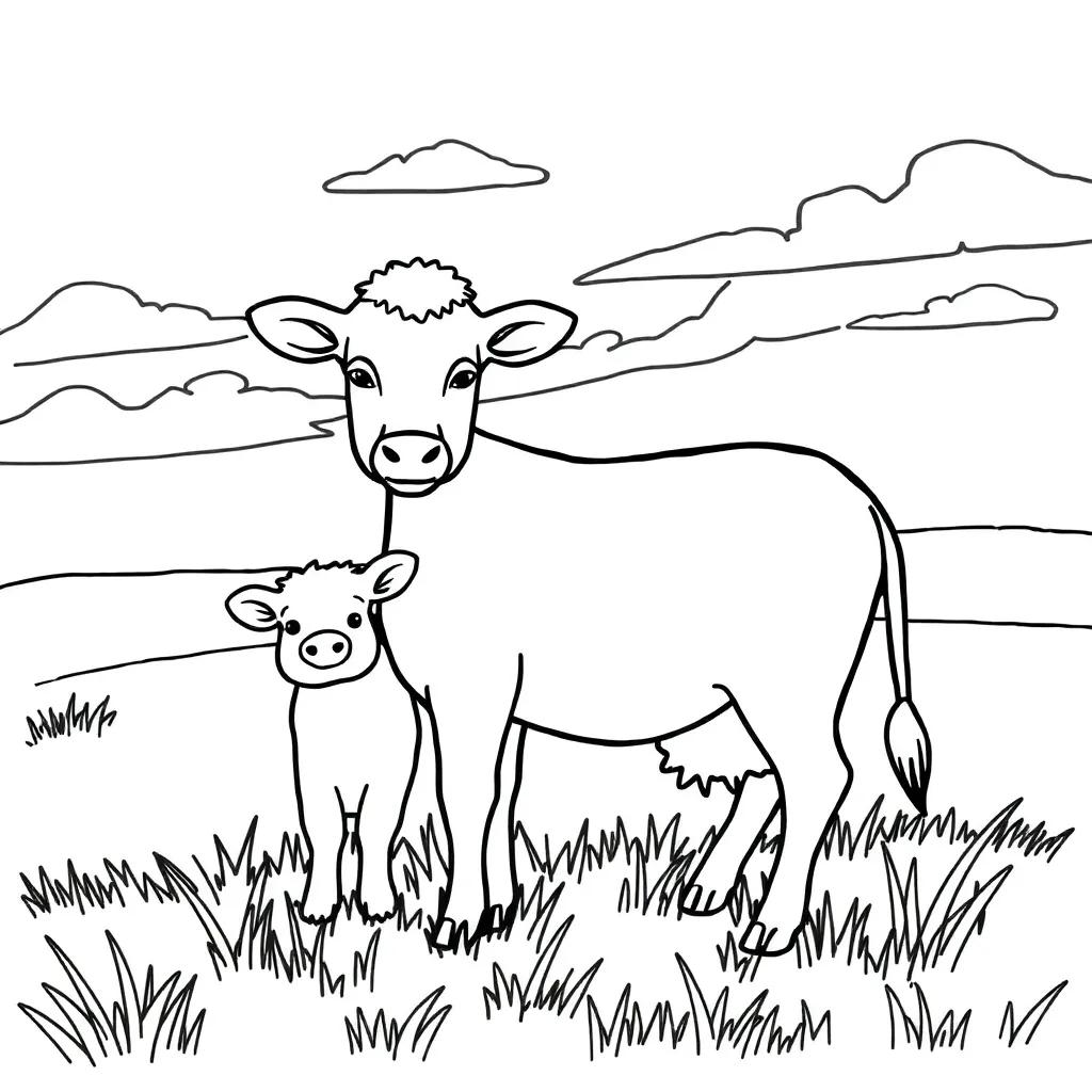 Free Printable Coloring Pages Of Farm Animals