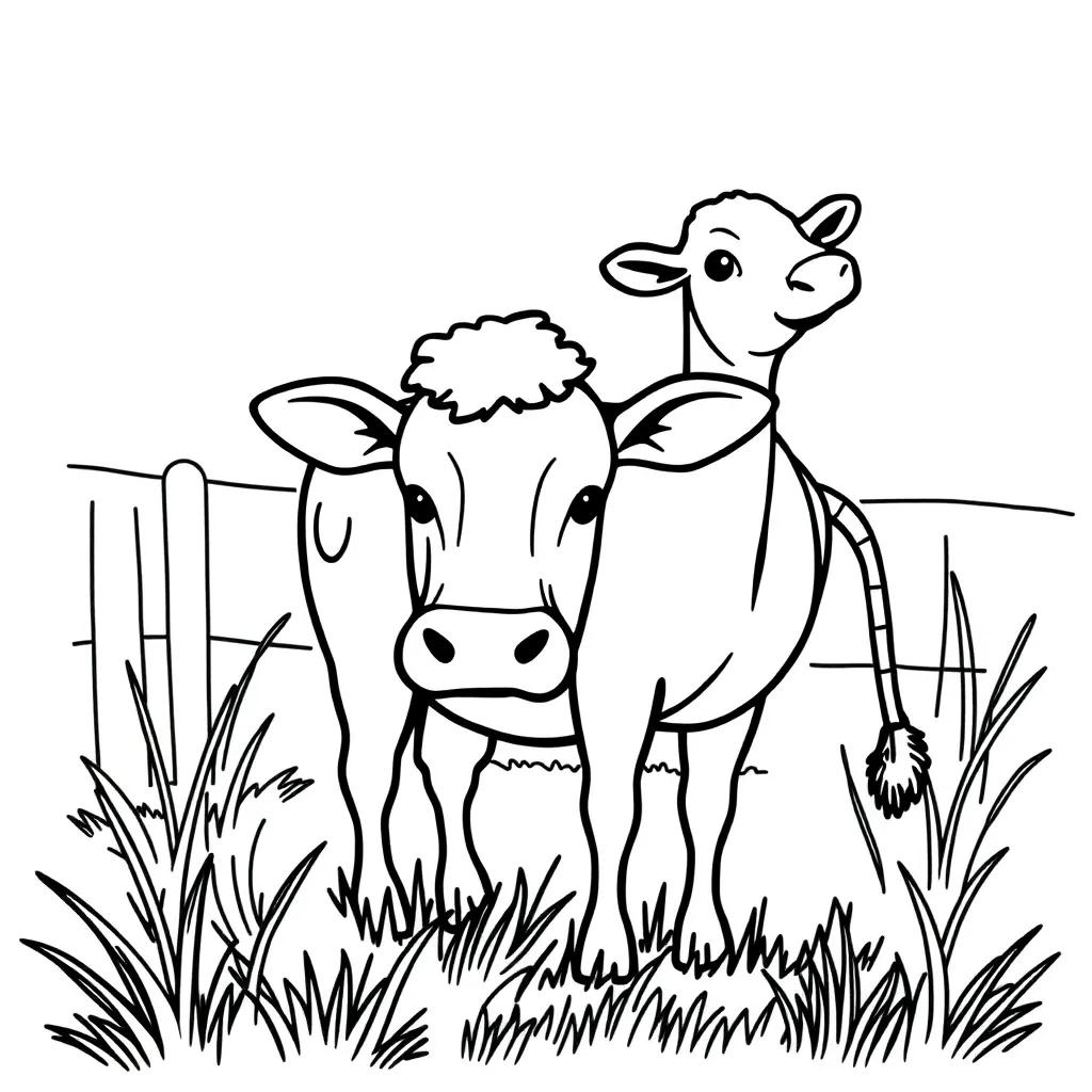 Free Printable Farm Animal Coloring Pages