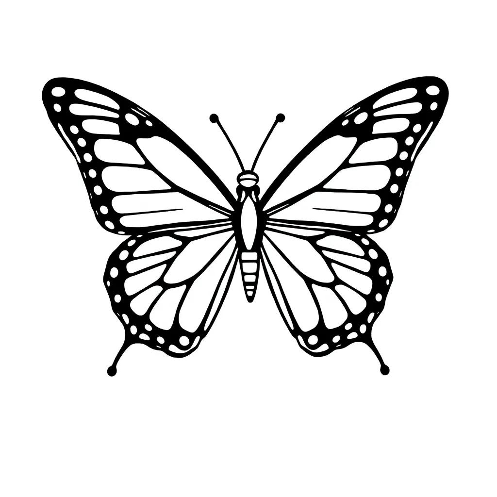 Free Printable Butterfly Color Pages