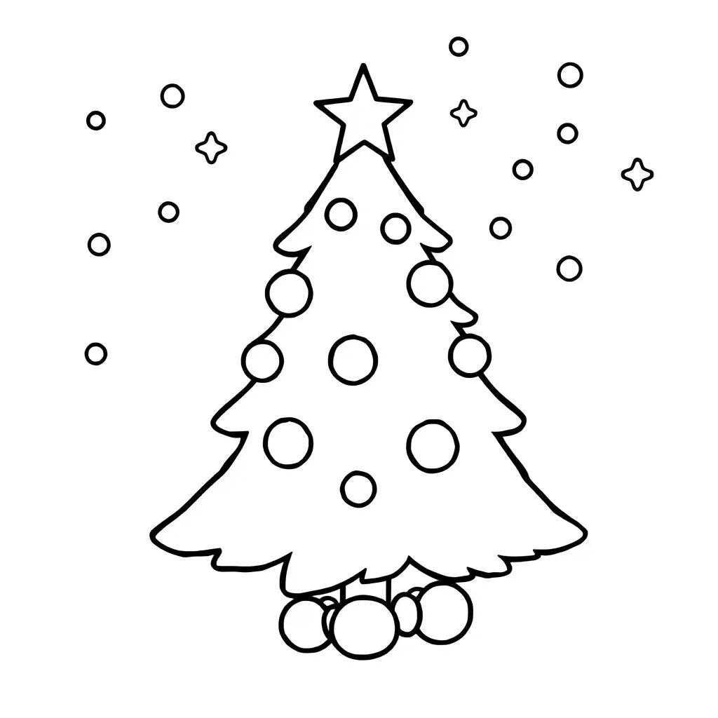 Free Cute Christmas Coloring Pages