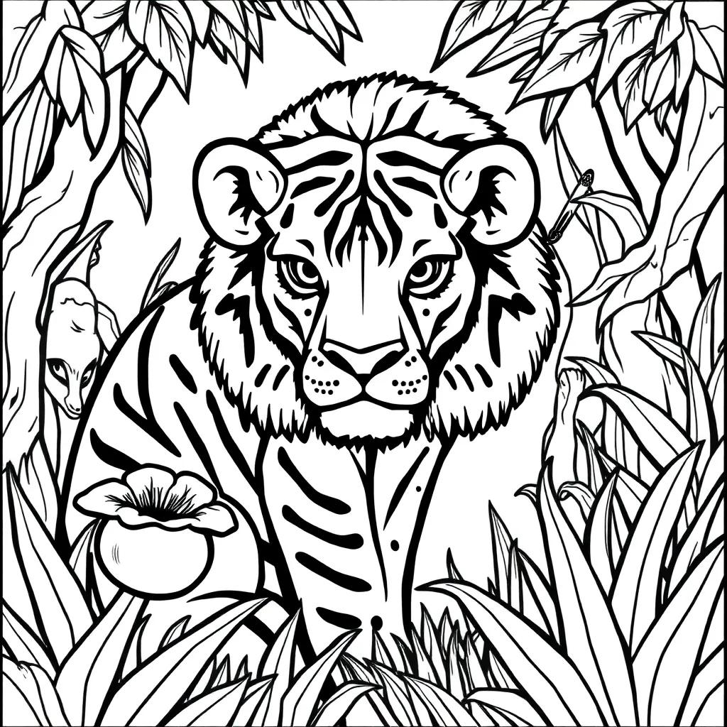 Free Zoo Animal Coloring Pages