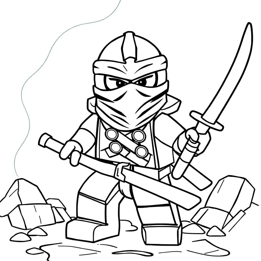 Free Ninjago Coloring Pages