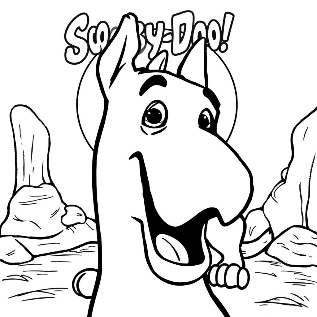 Free Printable Scooby Doo Coloring Pages