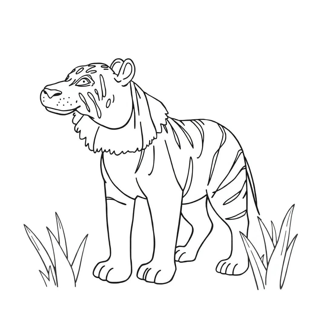 Free Coloring Pages Zoo Animals