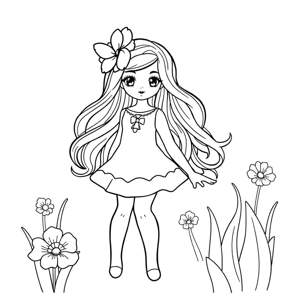 Free Coloring Pages For Girls Printable
