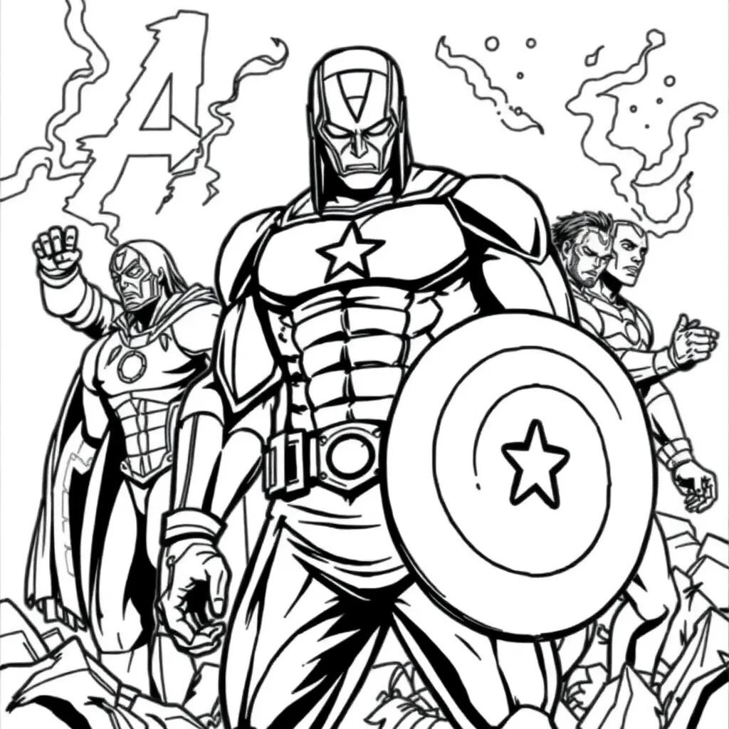Free Avengers Coloring Pages