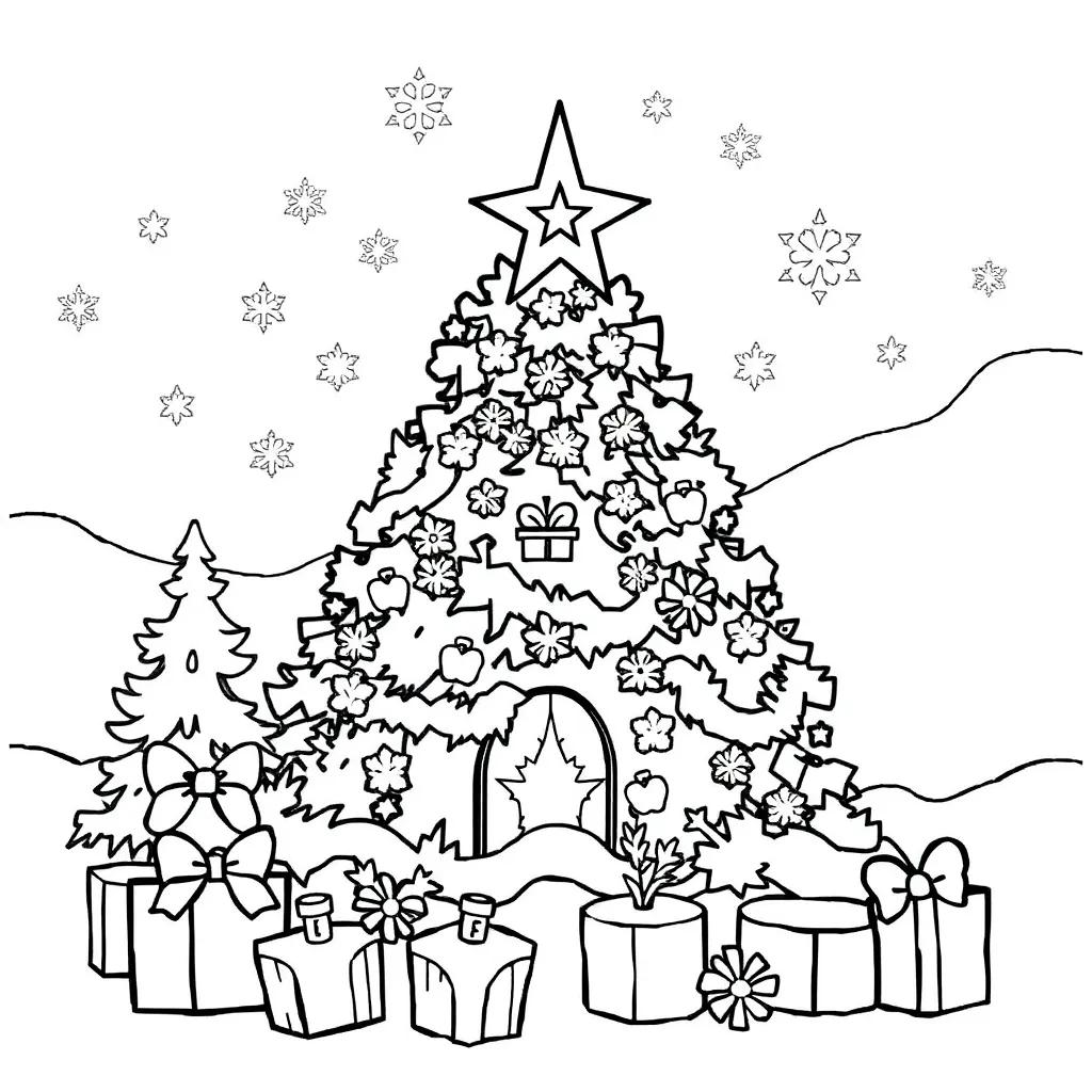 Free Disney Christmas Coloring Pages