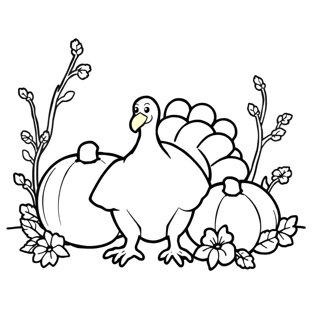 Free Printable Thanksgiving Coloring Pages For Kids