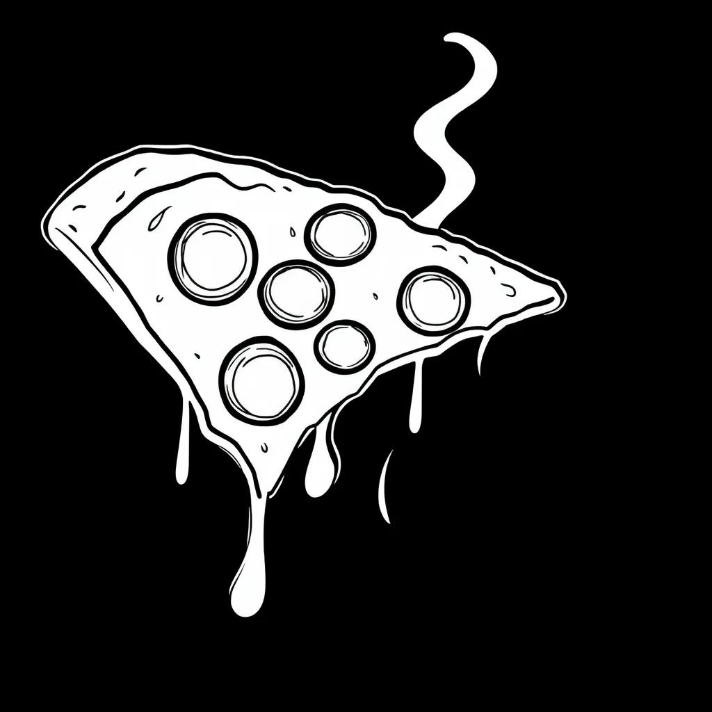 Free Coloring Pages Of Pizza