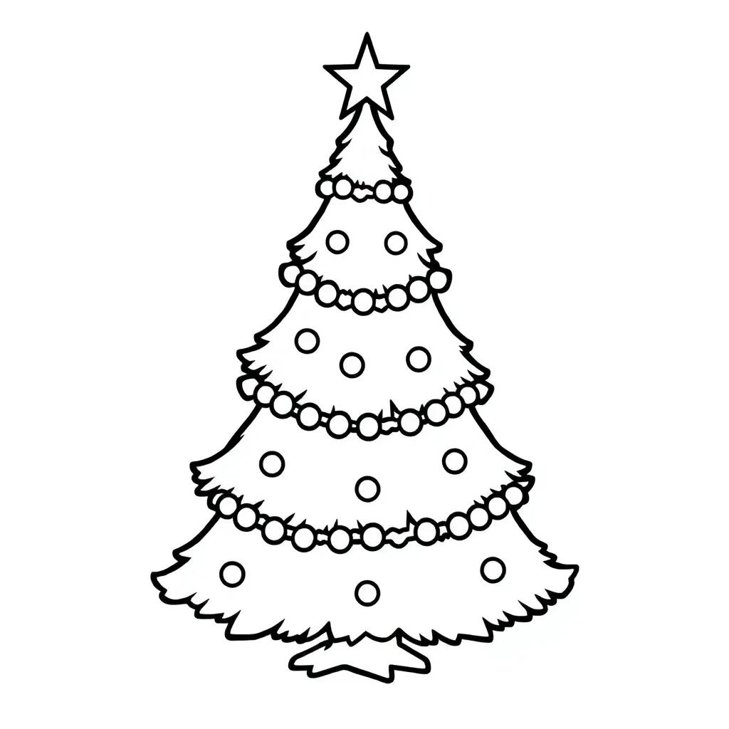 Free Printable Coloring Pages Christmas Trees