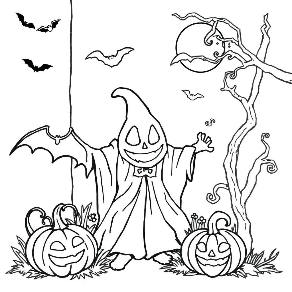 Free Halloween Coloring Pages Printable Pdf