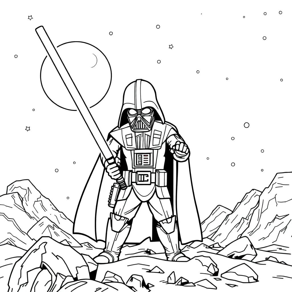 Free Coloring Pages Star Wars