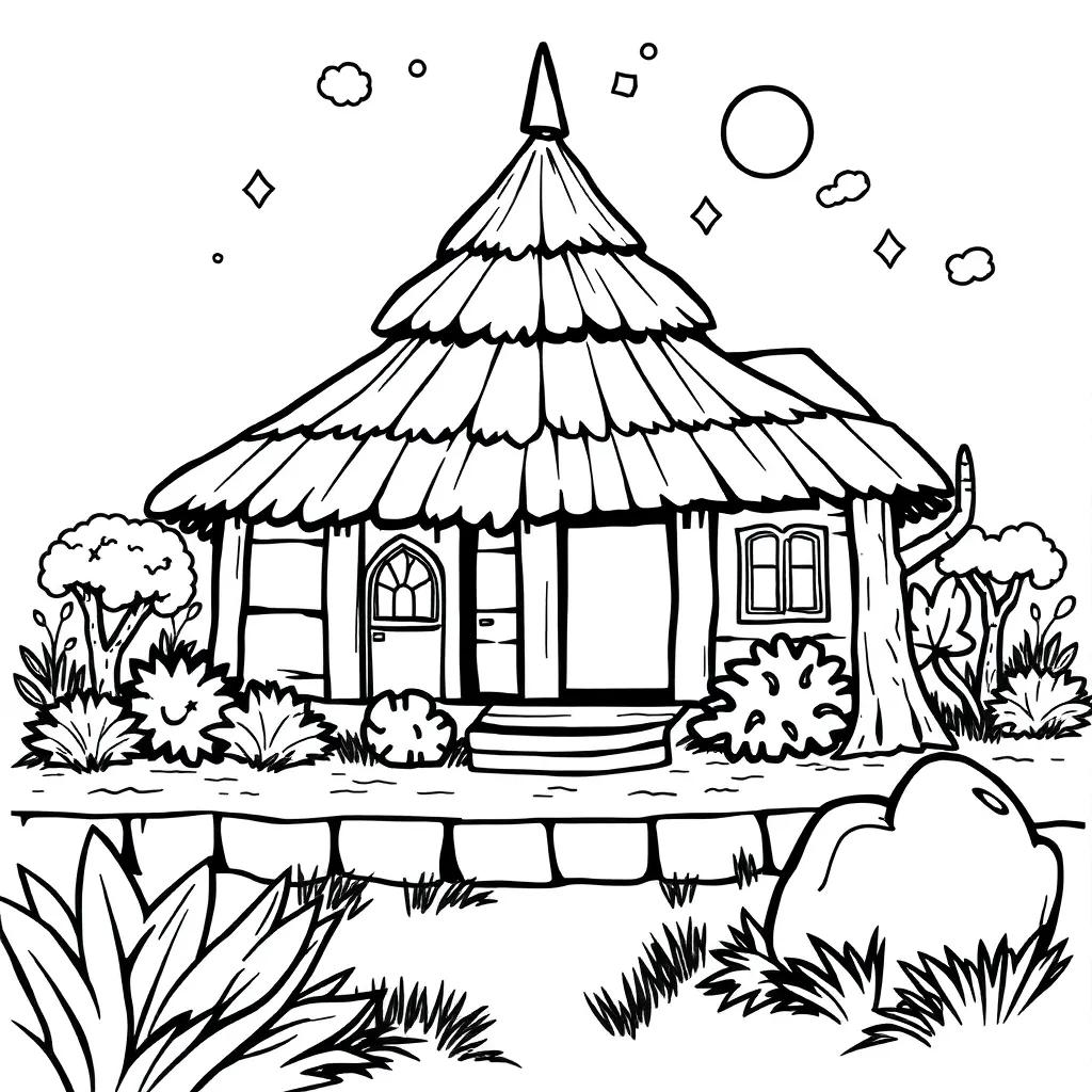 Free Cartoon Coloring Pages