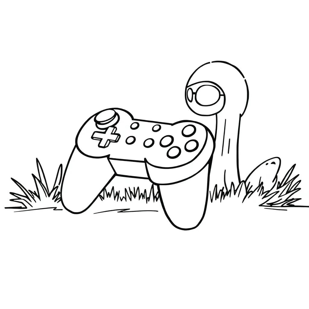 Free Games Coloring Pages