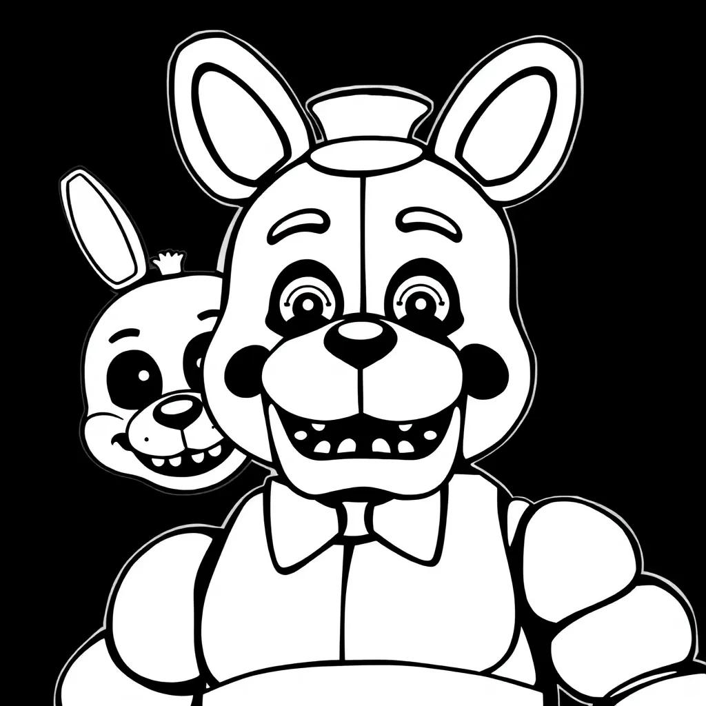 Free Coloring Pages Five Nights At Freddy’s