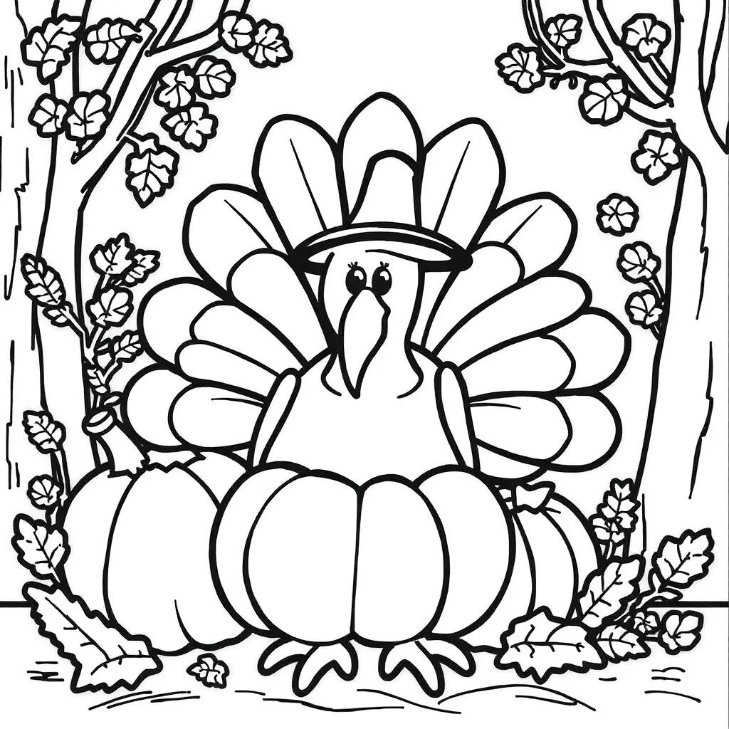 Free Printable Thanksgiving Coloring Pages For Preschoolers