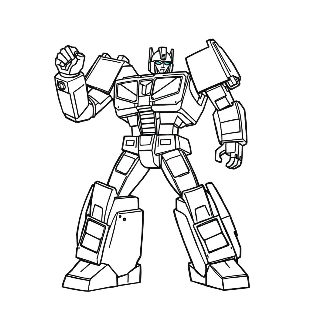 Free Transformers Coloring Pages