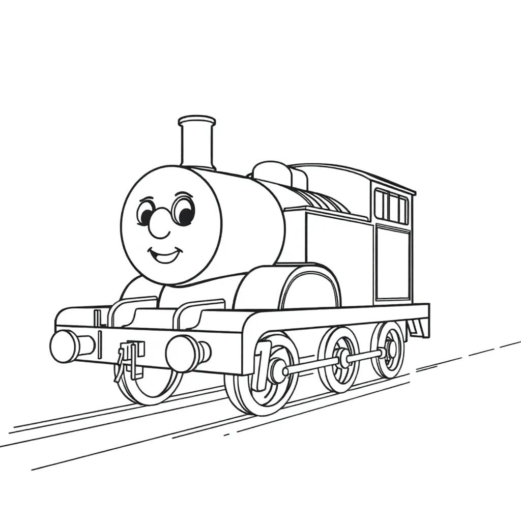 Free Coloring Pages Thomas