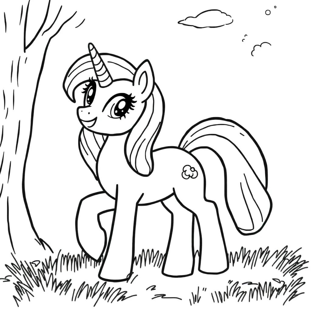 Free Printable Coloring Pages Of My Little Pony
