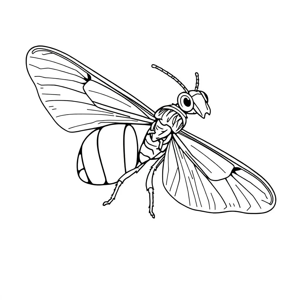 Free Insect Coloring Pages