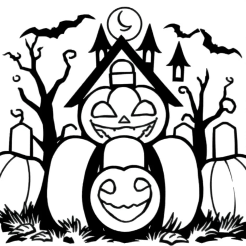 Free Printable Halloween Coloring Pages For Adults