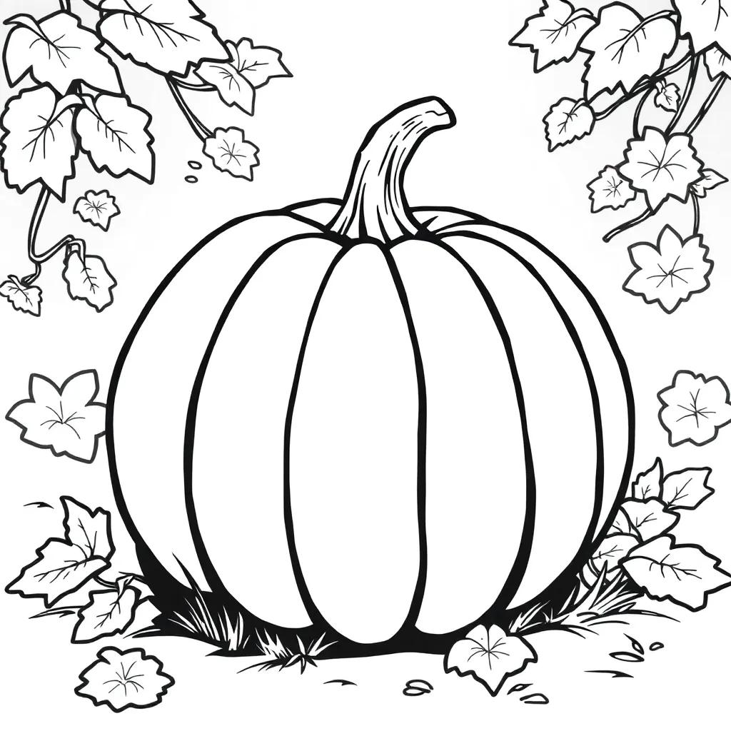 Free Pumpkin Printable Coloring Pages