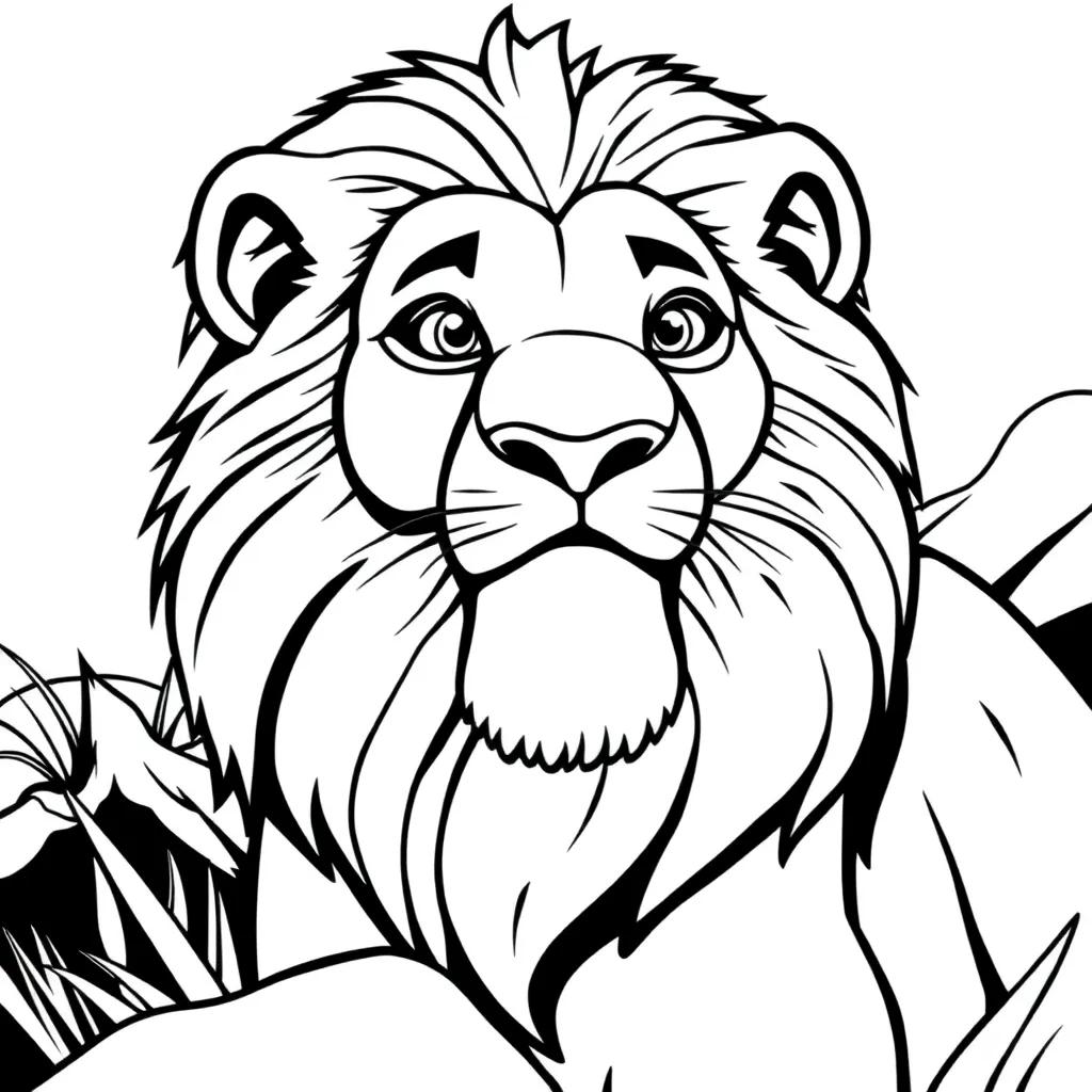 Free Lion King Coloring Pages