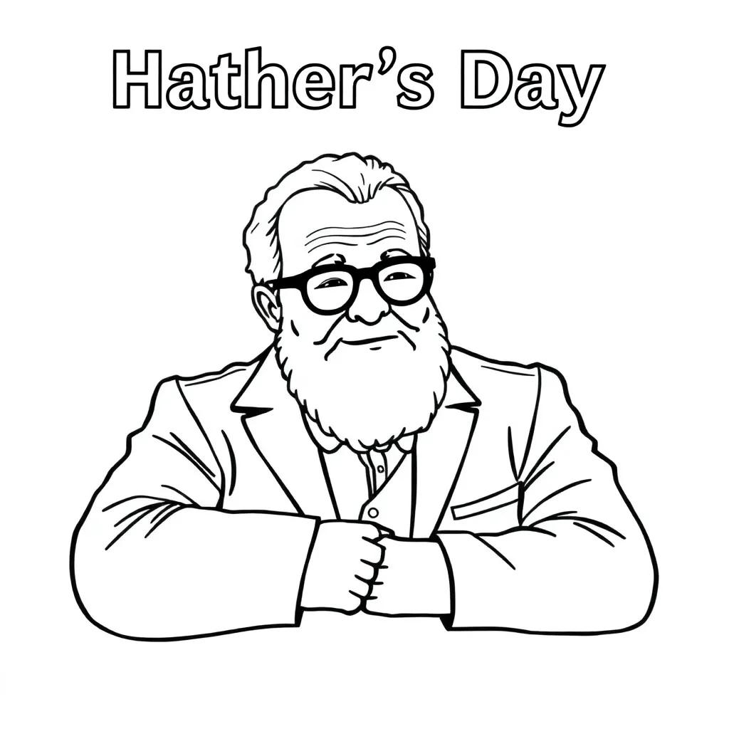 Free Printable Father’s Day Coloring Pages For Grandpa