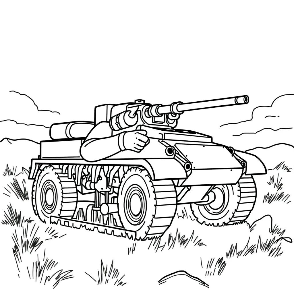 Free Coloring Pages Military