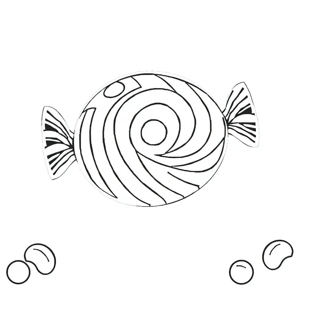 Free Printable Candy Coloring Pages