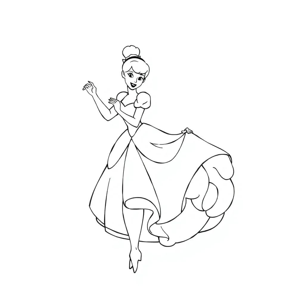 Free Printable Cinderella Coloring Pages