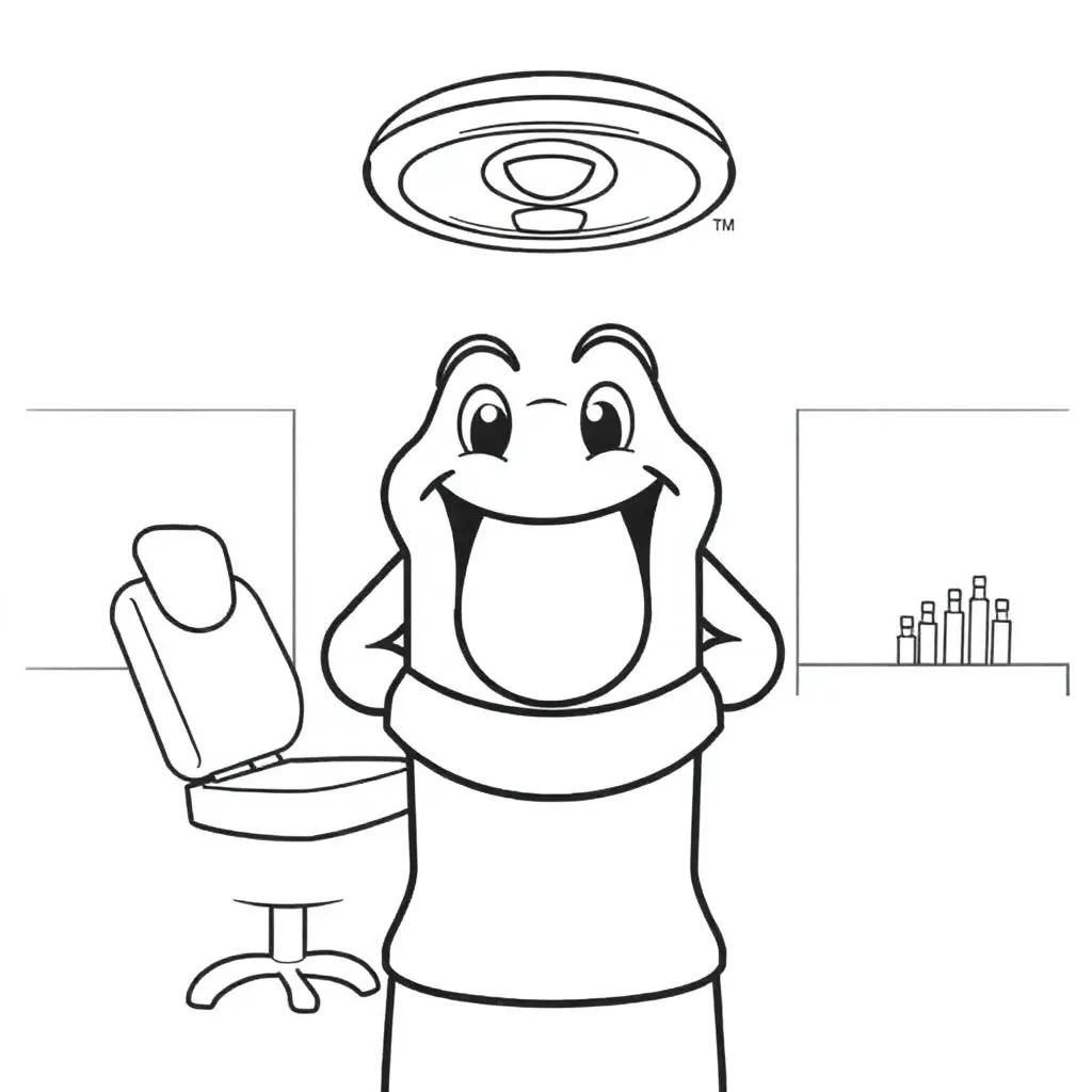 Free Dentist Coloring Pages