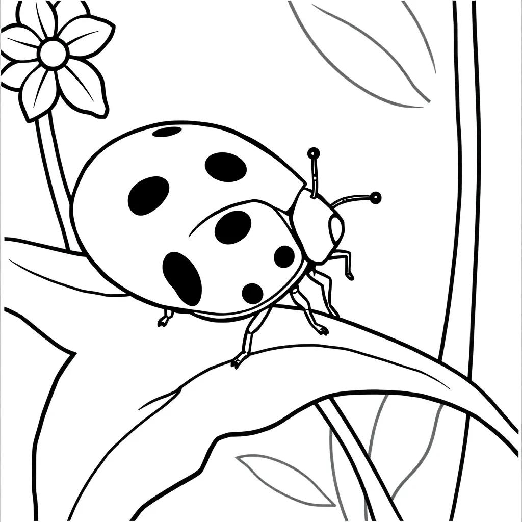 Free Coloring Pages Of Ladybugs
