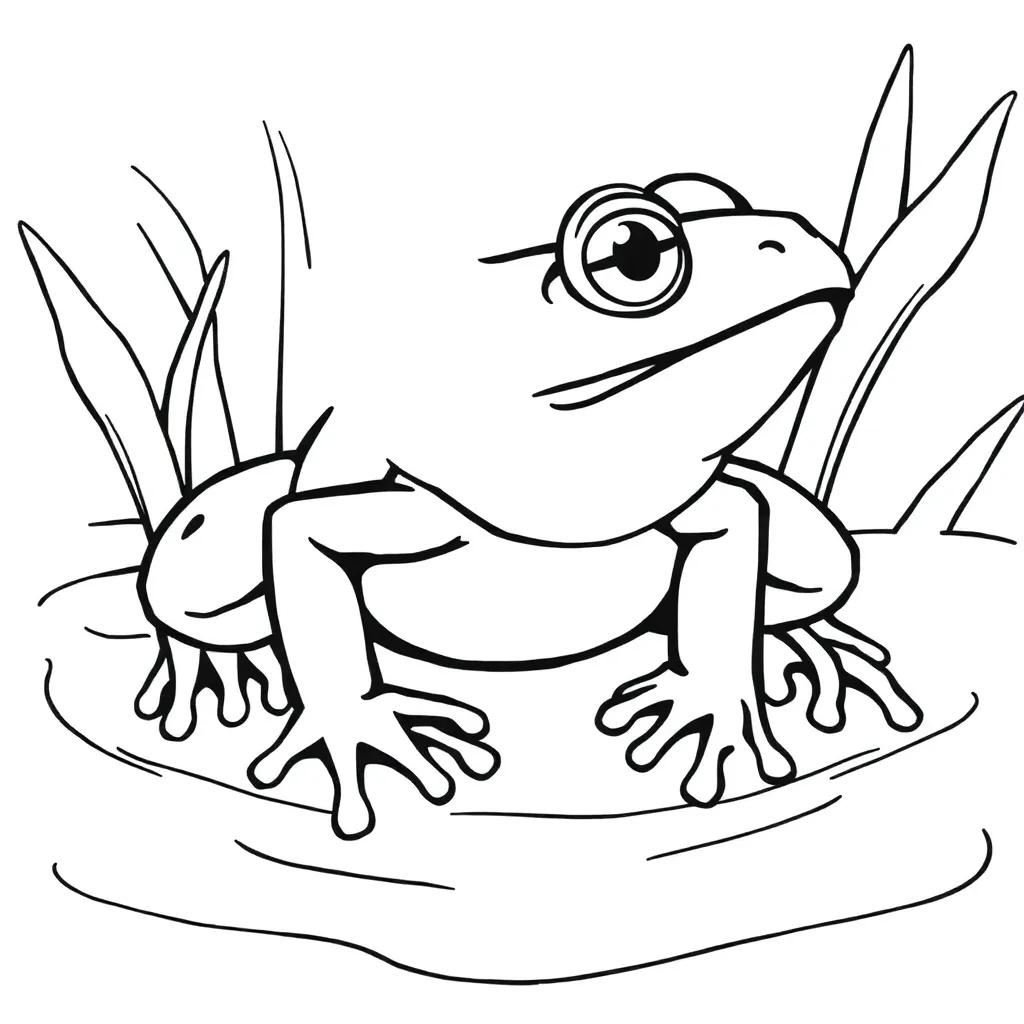 Frog Coloring Pages Printable