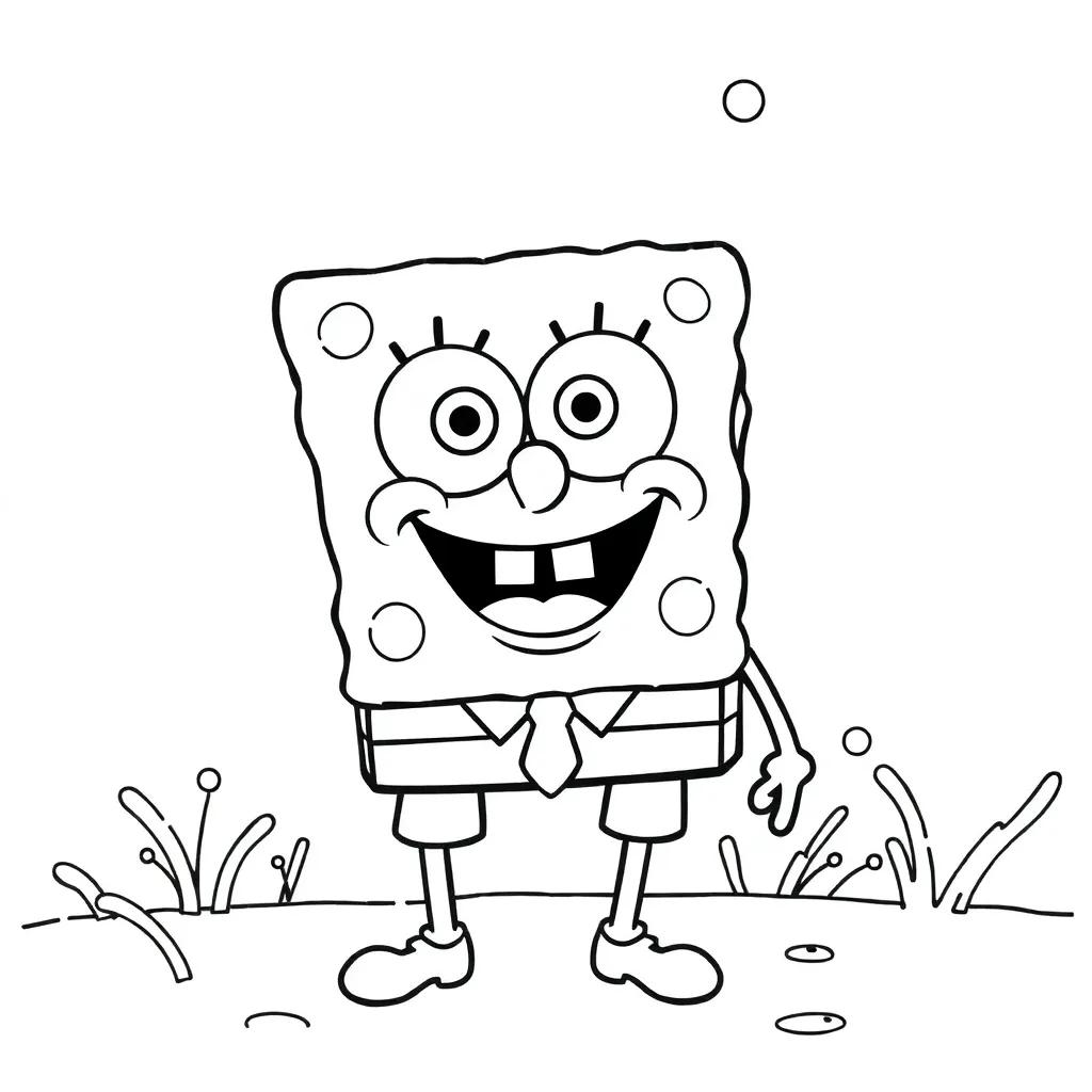 Funny Spongebob Coloring Pages