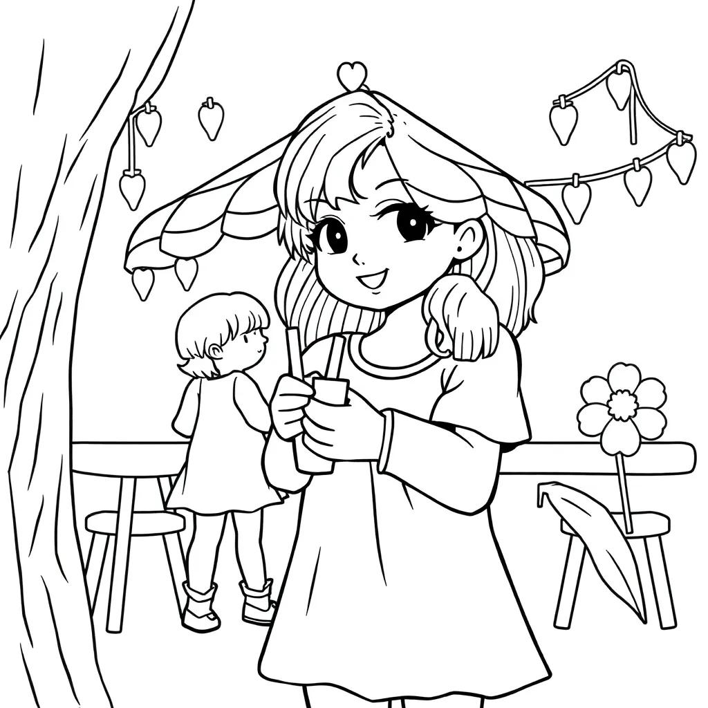 Gacha Club Coloring Pages