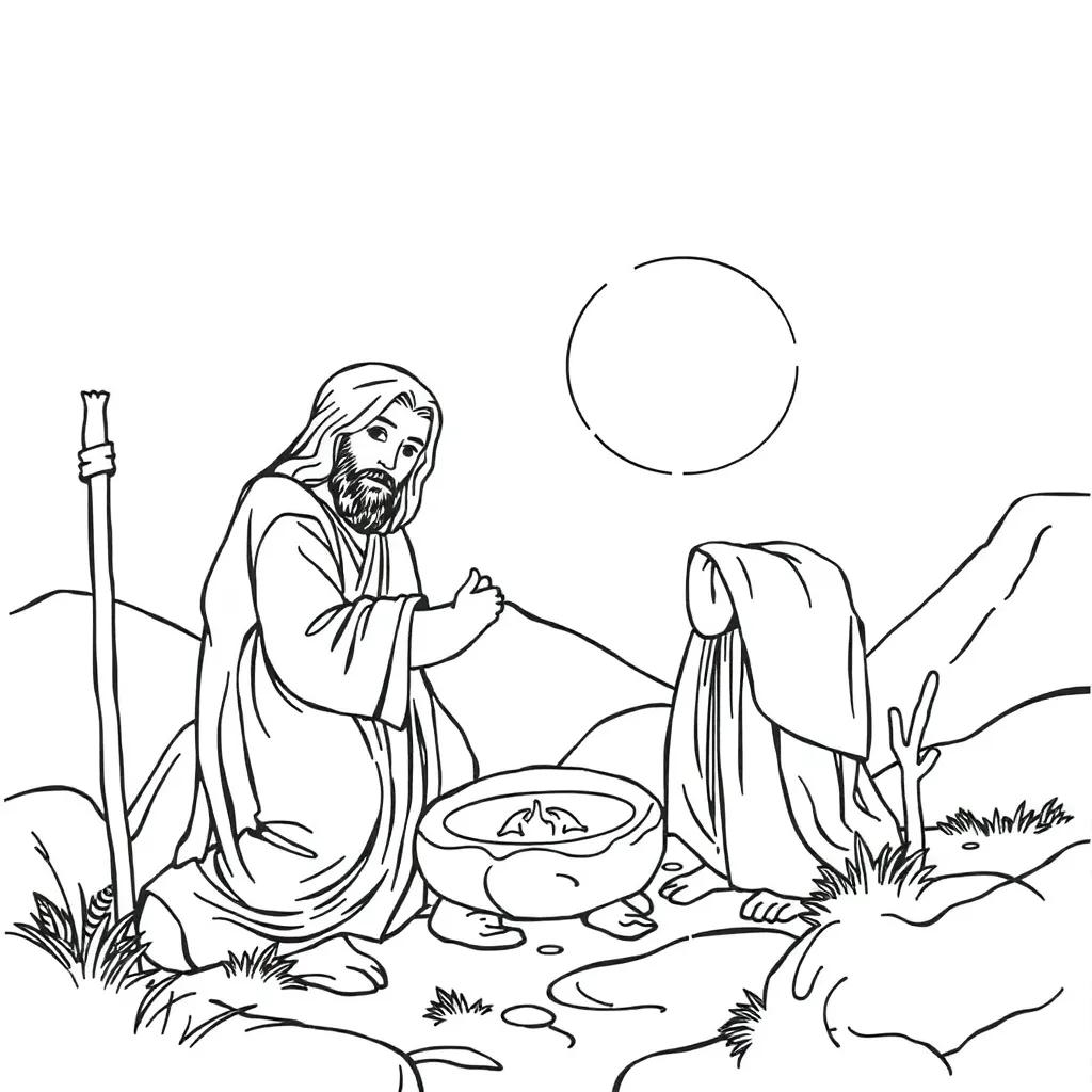 Genesis 1 Coloring Pages